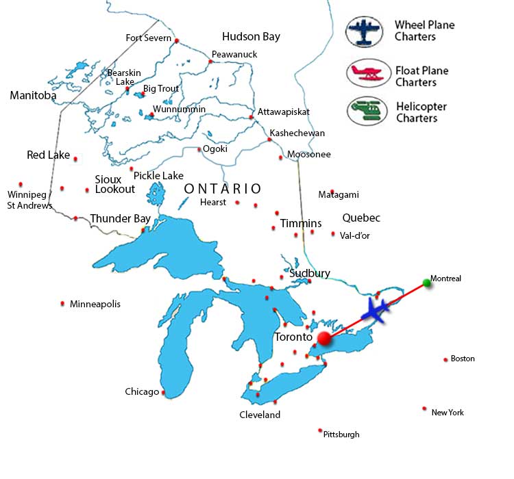 Toronto Buttonville Airport Charter Flights 